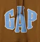 Худі чоловіче Gap Vintage Brown F36-039