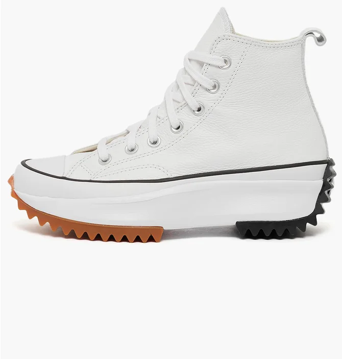 Кеды мужские Converse Run Star Hike Canvas Platform Leather White A04293C