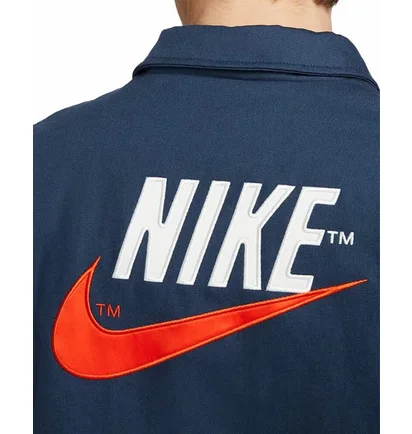 Куртка чоловіча Nike Coach Jacket Blue DM5275-410