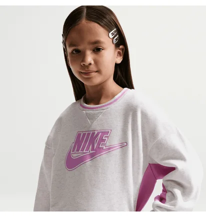 Спортивний костюм дитячий Nike Color Blocked Crew Grey 36N697-X58