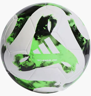 Футбольний м'яч Adidas Tiro League 350G White/Green HT2427
