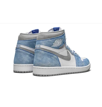 Кроссовки мужские Air Jordan 1 Retro High Og White/Light Blue 555088-402