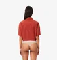 Трусики женские Lacoste Stretch Cotton String Briefs (3 шт) Beige/Brown 8F1341I87
