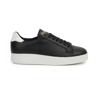 Кроссовки женские Barbour Leather Trainers Black LFO0407BK32