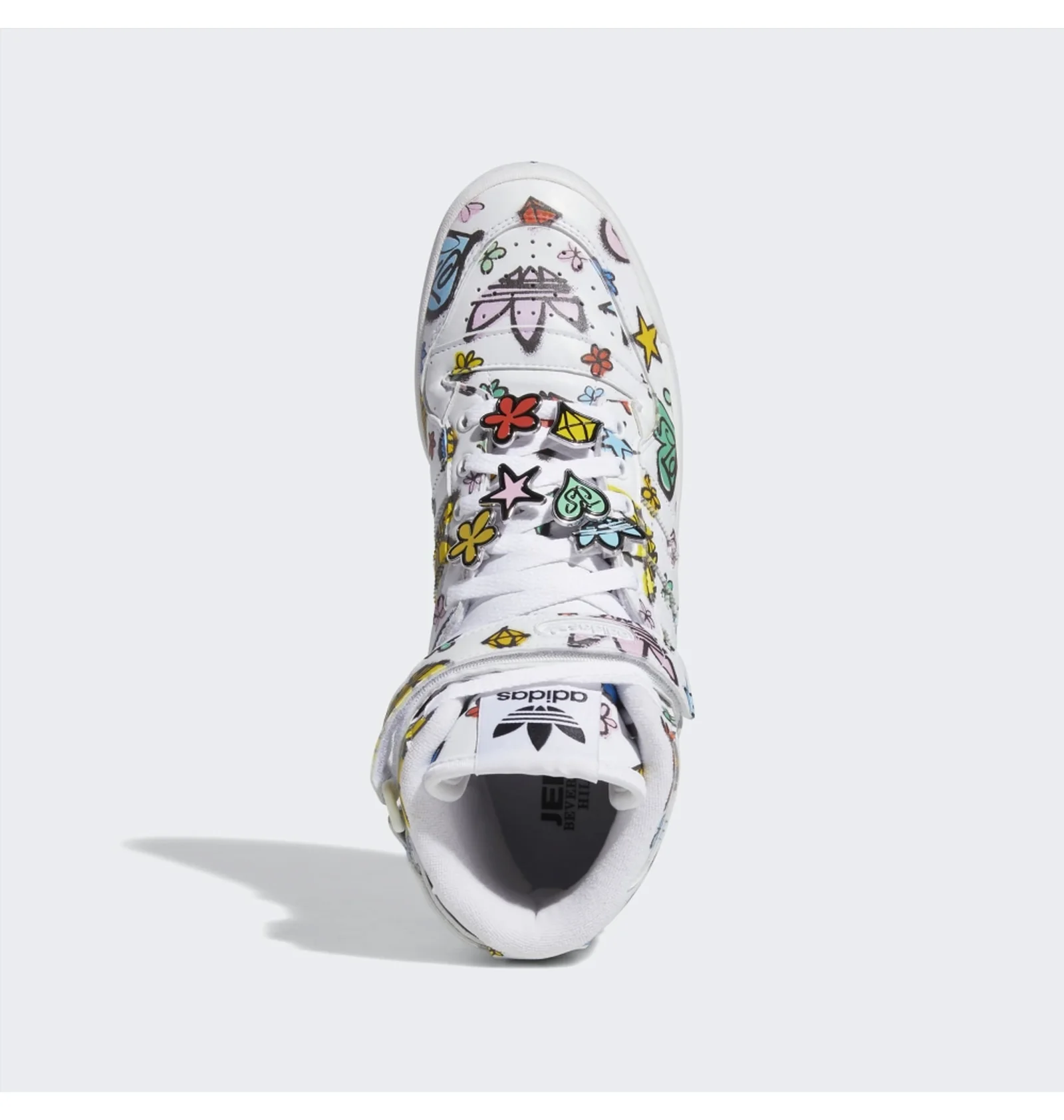 ᐉ Кросівки чоловічі Adidas Jeremy Scott Forum 84 Hi Mono Shoes