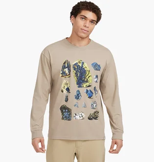 Лонгслив мужской Nike T-Shirt Acg Beige FZ6700-247