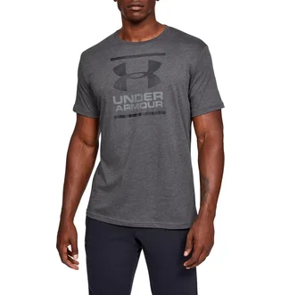 Футболка мужская Under Armour Gl Foundation Ss T Grey 1326849-019