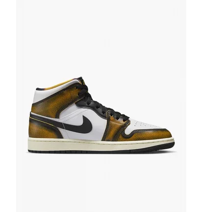 Кросівки чоловічі Air Jordan 1 Mid Se White/Green Dq8417-071