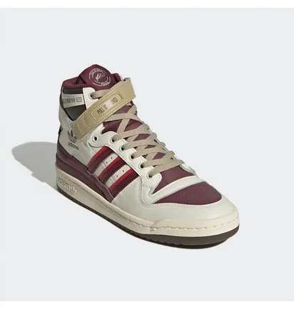 Кроссовки женские Adidas Forum Hi Cuts & Slices Shoes White/Red Fz6567