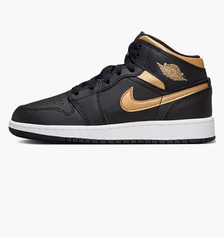 Кроссовки детские Air Jordan 1 Mid Black DQ8423-071
