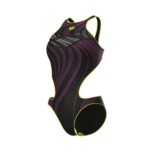 Купальник жіночий Arena One Stream Swimsuit Black 008953-560