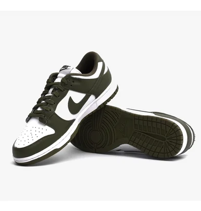 Кроссовки женские Nike W Dunk Low White/Green DD1503-120