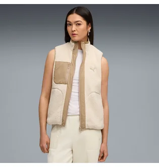 Жилетка женская Puma Reversible Sherpa Vest Beige 688388-87