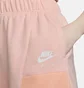 Шорты женские Nike Nsw Air Fleece Shorts Pink Dm6470-610