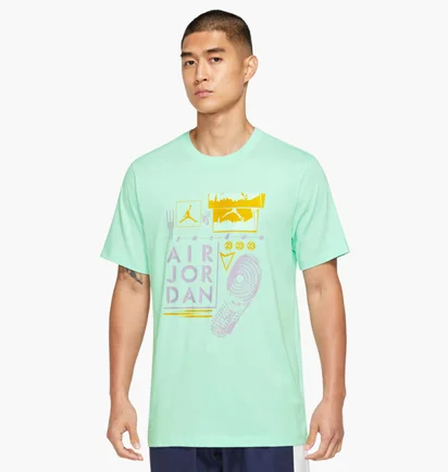 Футболка чоловіча Air Jordan Brand Green Dm1424-379