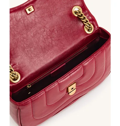 Сумка женская JW PEI Tina Quilted Chain Crossbody Red BB2023BG74158JWP