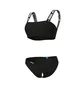 Купальник женский Arena Elastic Solid Bikini Bandeau Black 007086-500