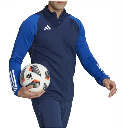 Лонгслив мужской Adidas Jacket Tiro23 C Tr Jkt Blue HK7649