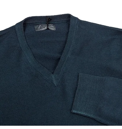 Свитшот мужской AUSTRALIAN Sweater Merinos V Neck Blue LSUMA0009-061