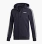 Толстовка чоловіча Adidas Essentials 3-Stripes Black DU0475