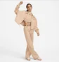 Кофта жіноча Nike Air Cropped Brown FB8077-200
