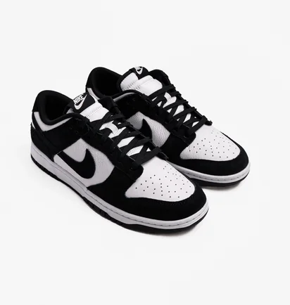 Кросівки чоловічі Nike Dunk Low Retro Black/White FQ8249-100