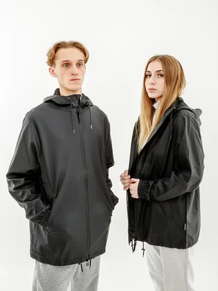 Куртка унисекс Rains Jackets Black 1837-BLACK