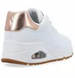 Кроссовки женские Skechers Uno Shimmer Away White 155196-WHT