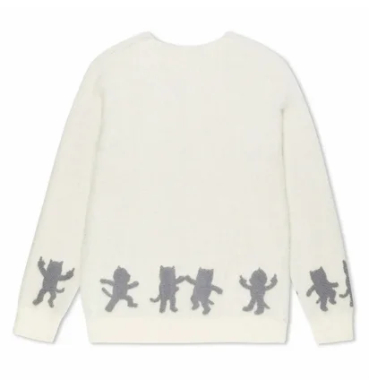 Кофта мужская RipNDip Cosmic Nerm Mohair White RNDSPR25110