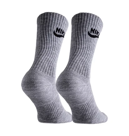Шкарпетки унісекс Nike Everyday Plus Cush Crew Grey (1 пара) DH3778-073
