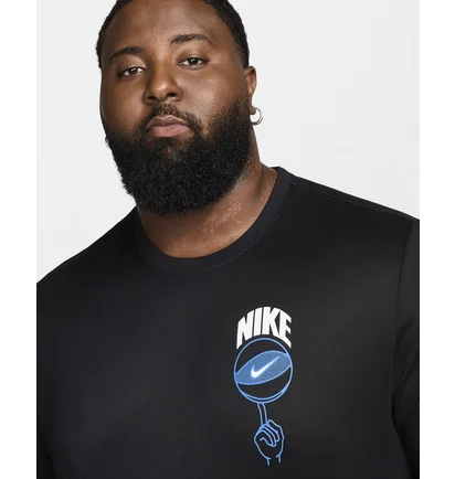 Футболка мужская Nike T-Shirt Dri-Fit Black FZ8097-010