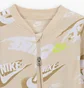 Комбінезон дитячий Nike Sportswear Baby Tech Fleece Coverall Beige/Brown 56M884-X27