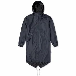 Парка жіноча Rains Fishtail Parka Blue 18140-47