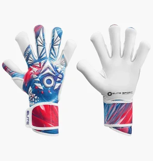 Перчатки вратарские мужские Elite Sport Quartz White/Blue ELITE-QUARTZ