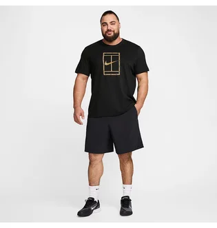 Футболка чоловіча Nike Court Heritage MenS Tennis T-Shirt Black HF6217-010