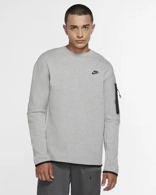 Світшот чоловічий Nike Nsw Tech Fleece Crew Grey CU4505-063