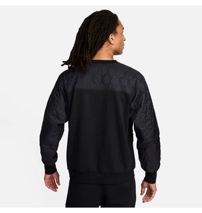 Свитшот мужской Nike Standard Issue Basketball Crewneck Sweatshirt Black FN2667-010