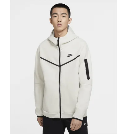 Толстовка чоловіча Nike Sportswear Tech Fleece Beige Cu4489-072