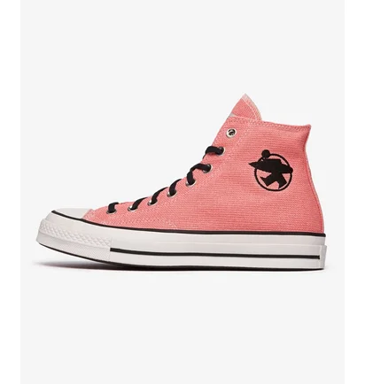 Кеды мужские Converse Chuck 70 Hi X Stüssy Pink A02052C