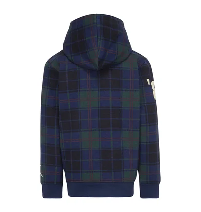Худи детское Air Jordan Brooklyn Fleece Plaid Hoodie Multi 85B920-695
