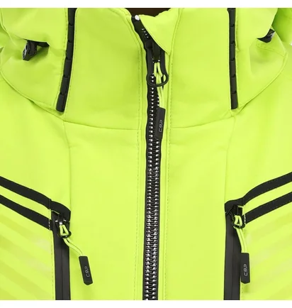 Куртка мужская CMP Jacket Zip Hood Green 33W0967-E112