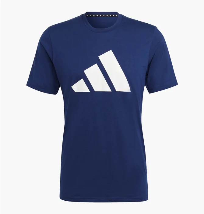Футболка чоловіча Adidas Train Essentials Feelready Logo Training Tee Blue Ib8275