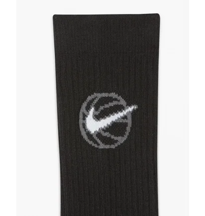 Шкарпетки унісекс Nike U Nk Crew Everyday Bball (3 пари) Black Da2123-010