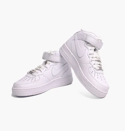 Кросівки жіночі Nike Air Force 1 Mid Triple White Dd9625-100