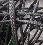 Сетка для волейбола Romi Sport Volleyball Net 2.7Мм.Капрон, 9.5 М. Black/White SIA000073PE