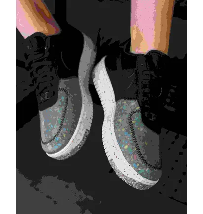 Кросівки жіночі Nike W Air Force 1 Crater Black CT1986-002
