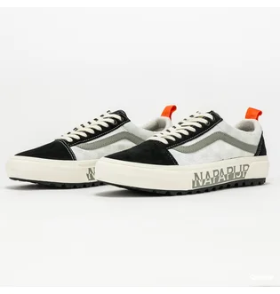 Кеды женские Vans x Napapijri Old Skool Mte-1 Black/White VN0A5I128S81