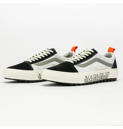 Кеди жіночі Vans x Napapijri Old Skool Mte-1 Black/White VN0A5I128S81