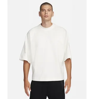 Футболка мужская Nike Sportswear Tech Fleece Reimagined Oversized Short-Sleeve Sweatshirt White FB8165-133