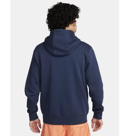 Худі чоловіче Nike Club Fleece Pullover Hoodie Blue FV4447-410